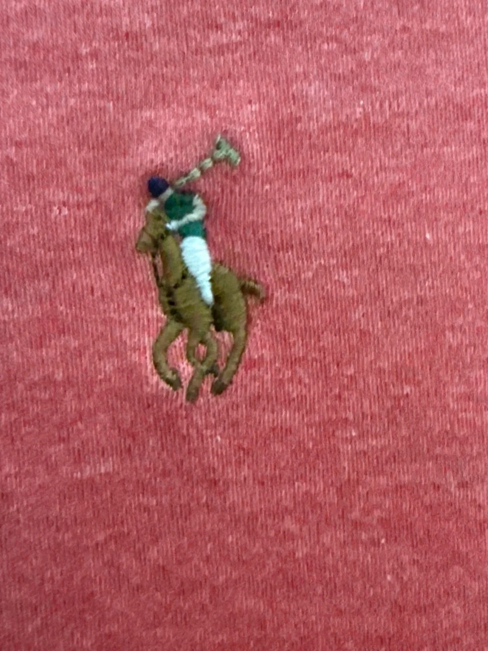 Ralph Lauren Coral Heather Polo Shirt
